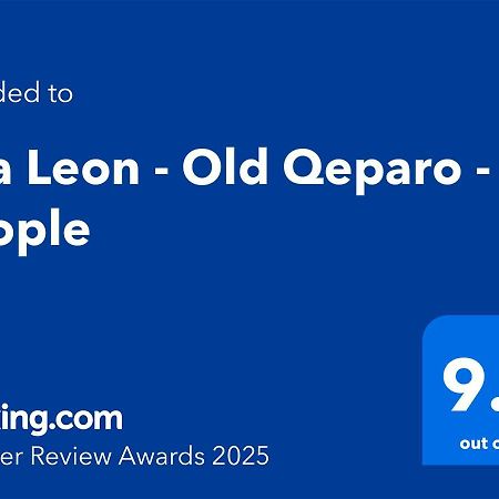 Vila Leon - Old Qeparo - 6 People ภายนอก รูปภาพ